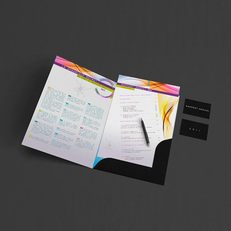 couverture du rapport d'activité 2012